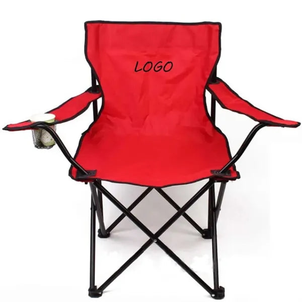 Outdoor Camping Padded Quad Rod Arm Chair