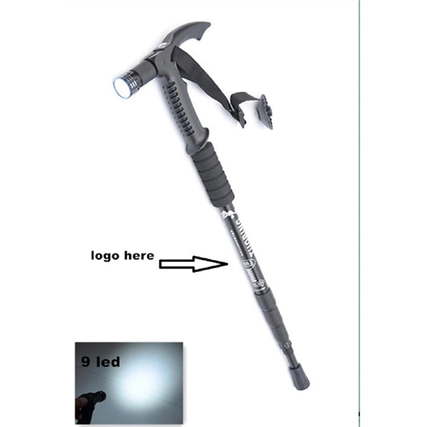 Adjustable Walking Stick with LED Light