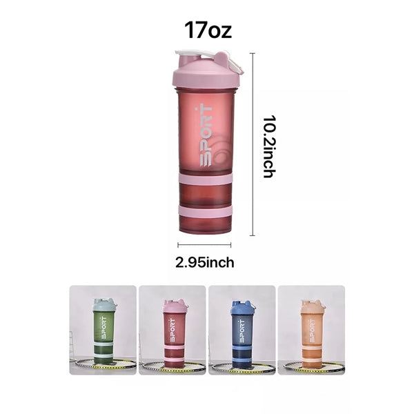 17 oz Shaker Cup, smart shaker bottle,17oz smart shaker