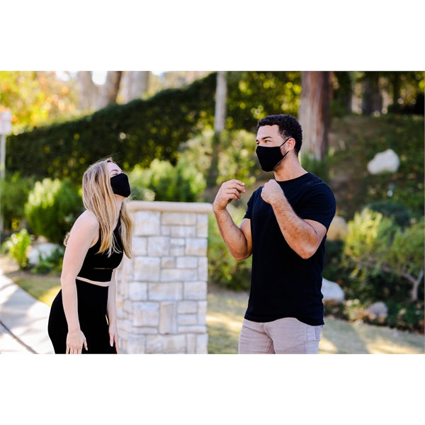 3 Layer Adjustable Face Masks with Nose Wire & Filter Pocket