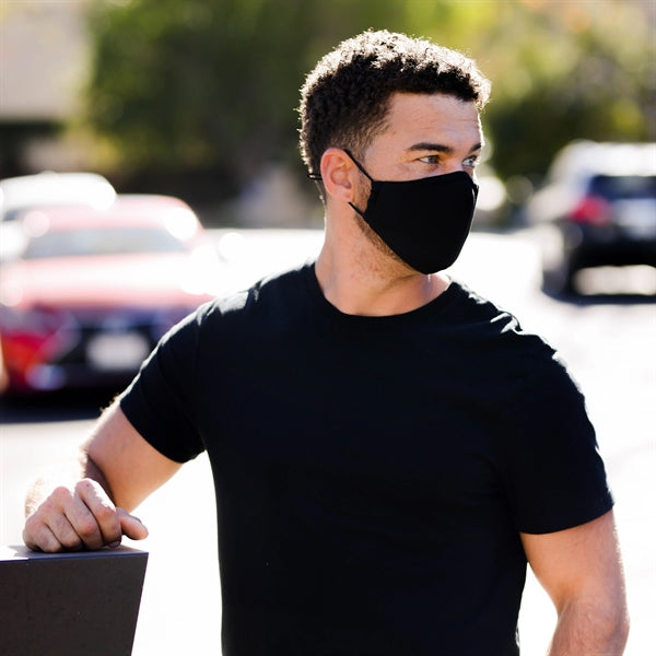 3 Layer Adjustable Face Masks with Nose Wire & Filter Pocket