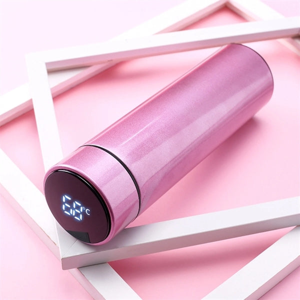 LED Display Stainless Steel 16 OZ Tumbler