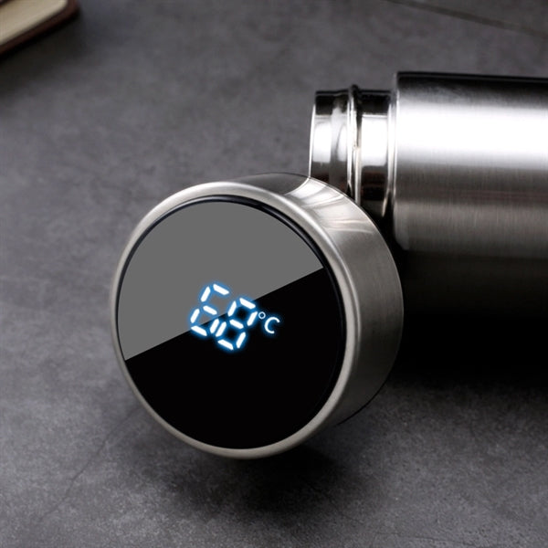 LED Display Stainless Steel 16 OZ Tumbler