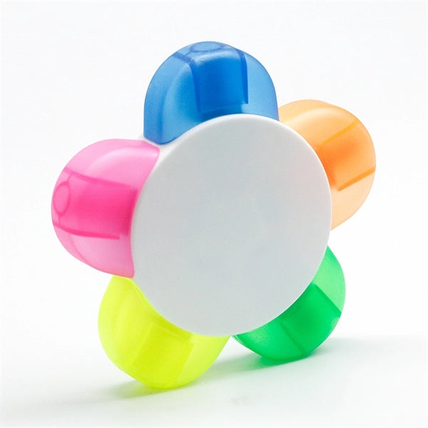 Highlighter Pens Flower Shape