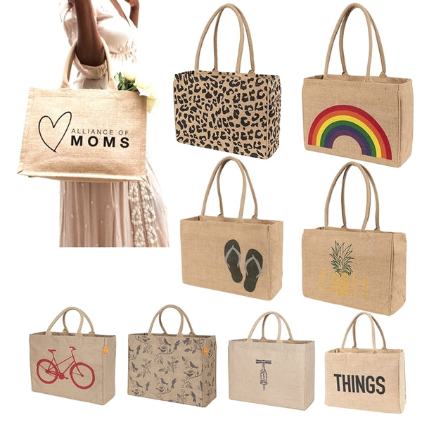 Jute Tote Bag