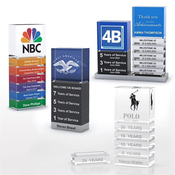Clear Stackable Award Acrylic Top
