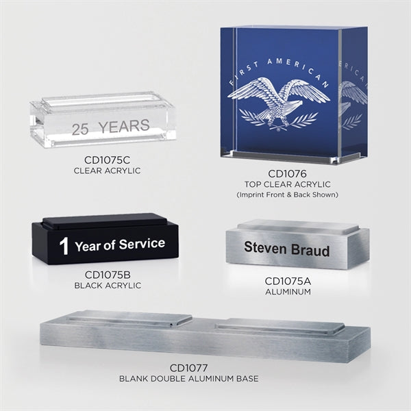 Clear Stackable Award Acrylic Top