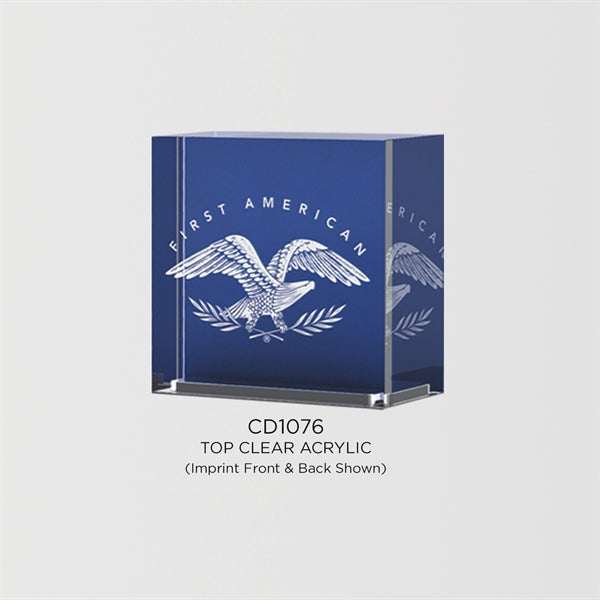 Clear Stackable Award Acrylic Top