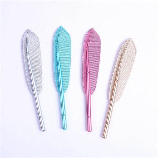 Feather Shape Gel Ink Pens