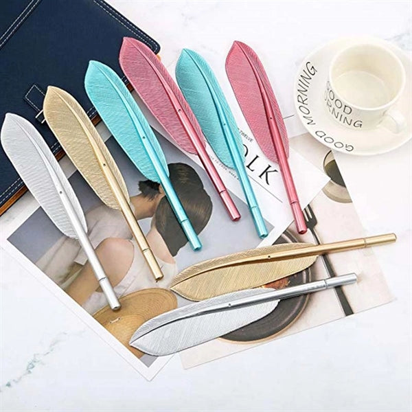 Feather Shape Gel Ink Pens