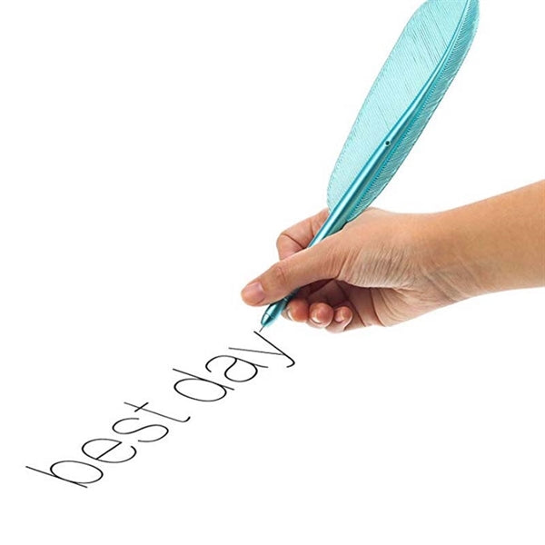 Feather Shape Gel Ink Pens