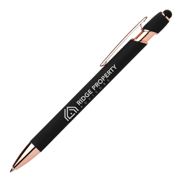 Ellipse Softy Rose Gold Classic w/ Stylus - Silver Laser