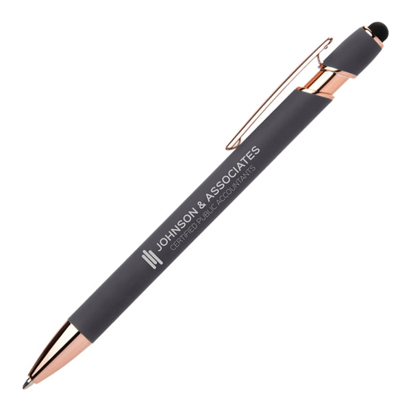 Ellipse Softy Rose Gold Classic w/ Stylus - Silver Laser
