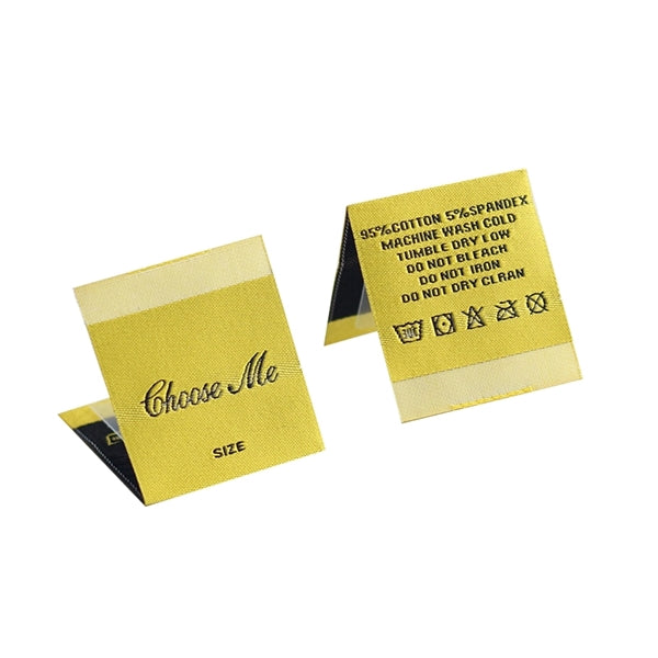 Foldable Woven Label
