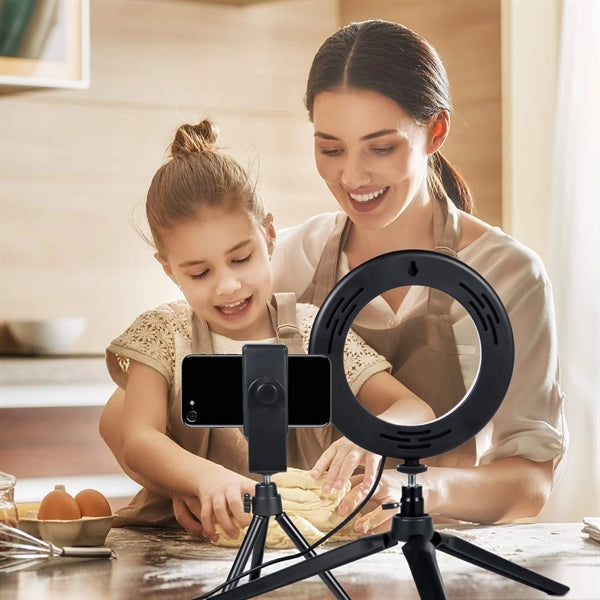 LED Ring Light 6" with Tripod Stand