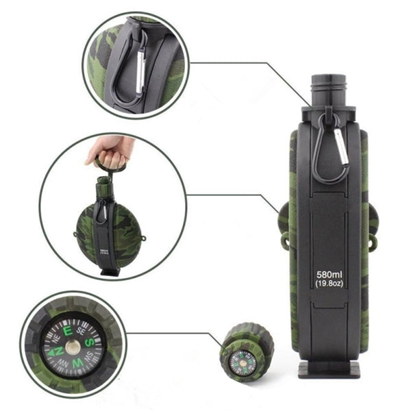 New Design Outdoor Foldable Silicone Travel Bottle