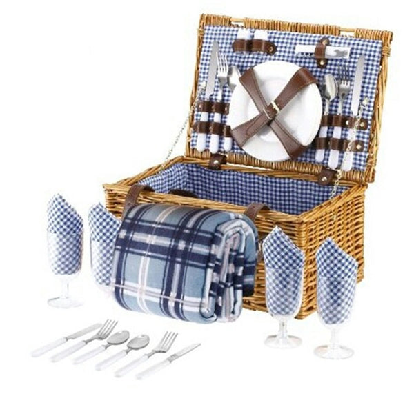 Picnic Basket Set 4 Person Picnic-Hamper