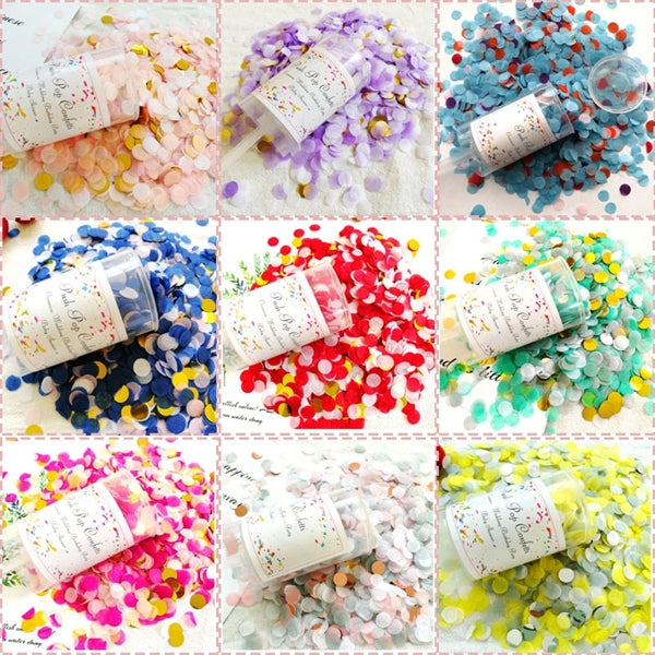 Push Pop Confetti Poppers Cannon