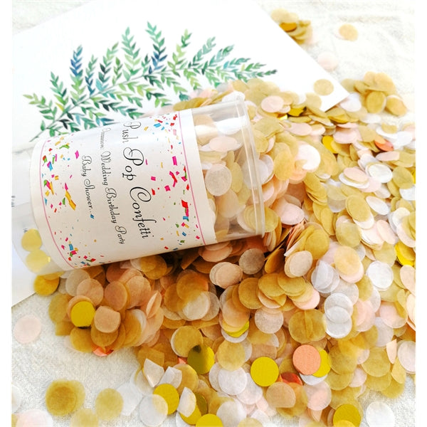 Push Pop Confetti Poppers Cannon