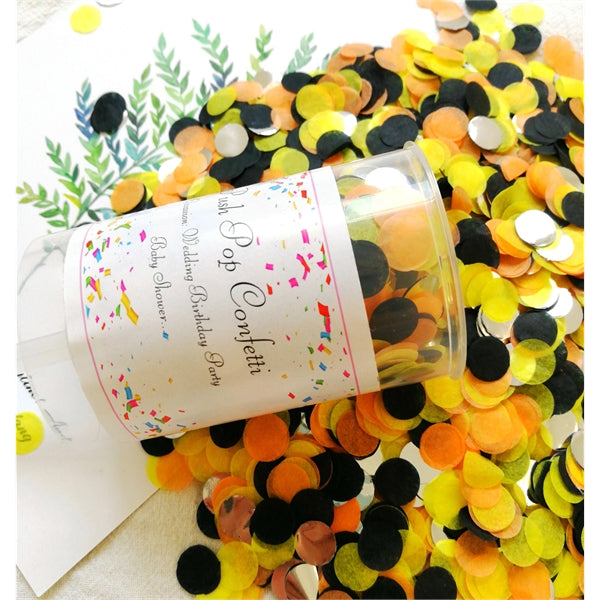 Push Pop Confetti Poppers Cannon