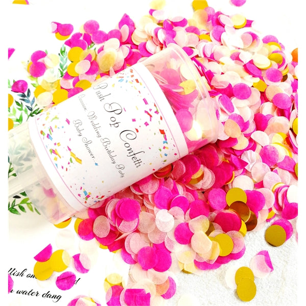 Push Pop Confetti Poppers Cannon