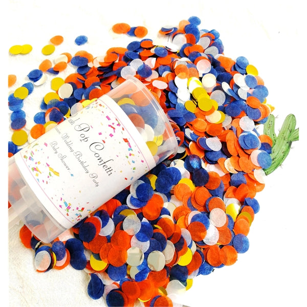 Push Pop Confetti Poppers Cannon