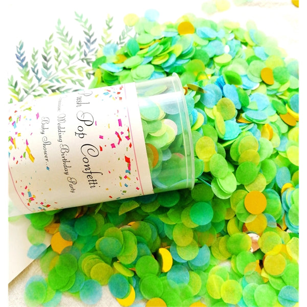 Push Pop Confetti Poppers Cannon
