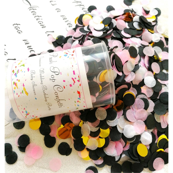 Push Pop Confetti Poppers Cannon