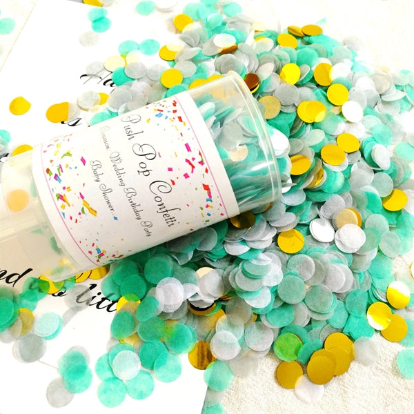 Push Pop Confetti Poppers Cannon
