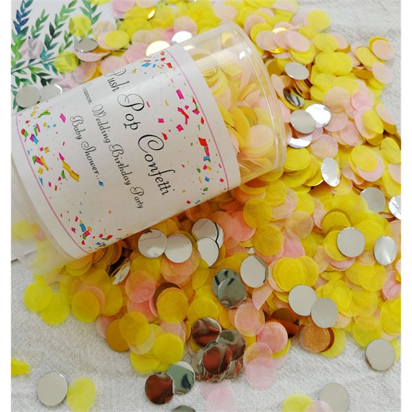 Push Pop Confetti Poppers Cannon