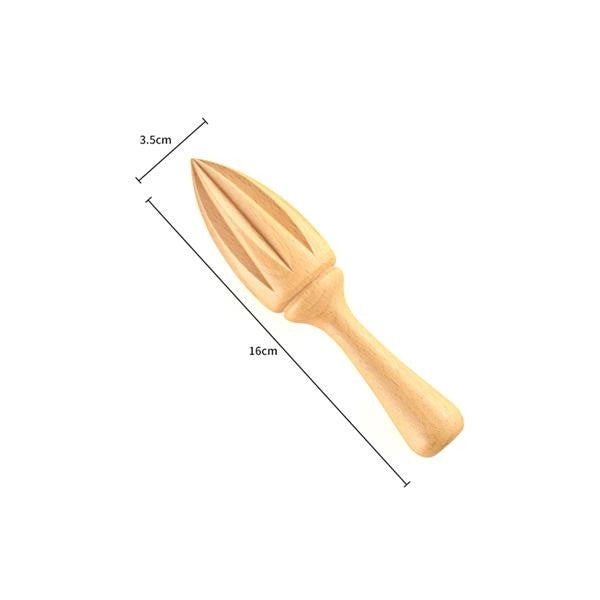 Manual Lemon Squeezer /Wooden Reamer Juicer