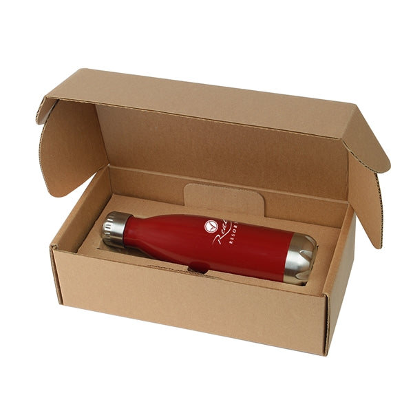 17 Oz Cascade Insulated Stainless Steel Bottle with Gift Box