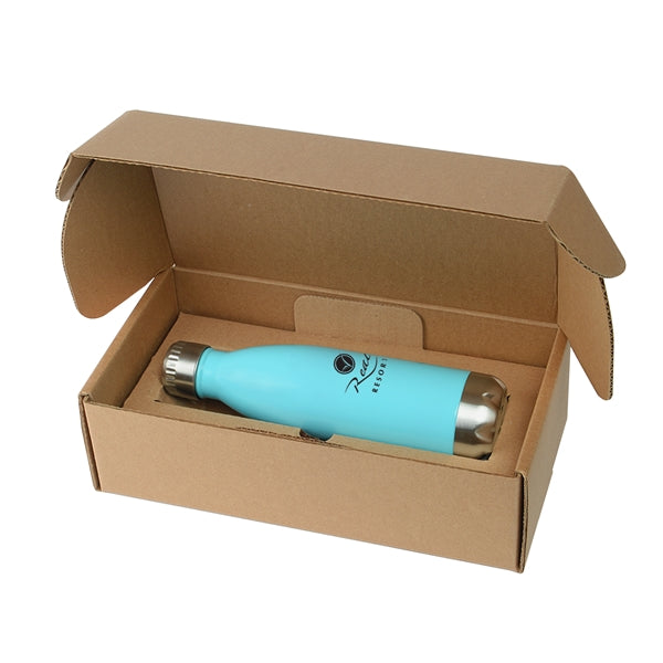 17 Oz Cascade Insulated Stainless Steel Bottle with Gift Box