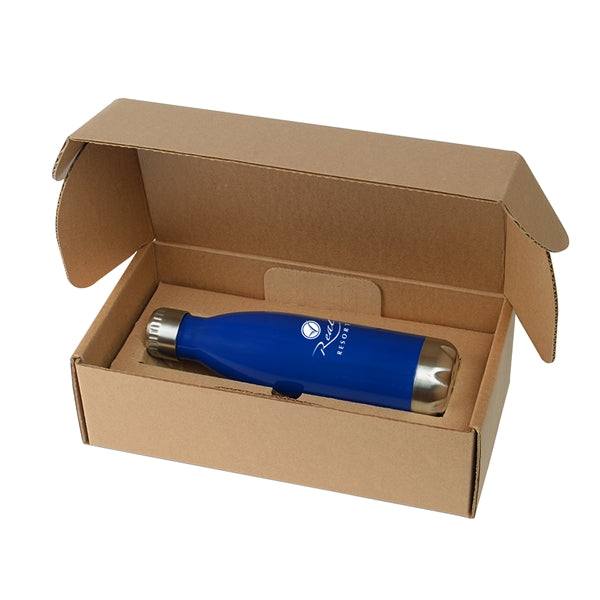 17 Oz Cascade Insulated Stainless Steel Bottle with Gift Box