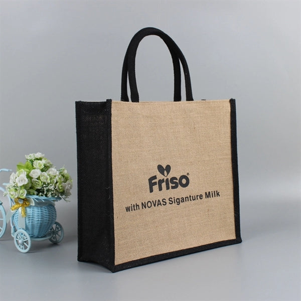 Burlap Tote Bags with Handles