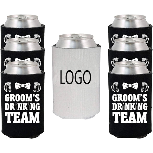 12OZ Sillkscreen Neoprene Beer Can Coolers Sleeves