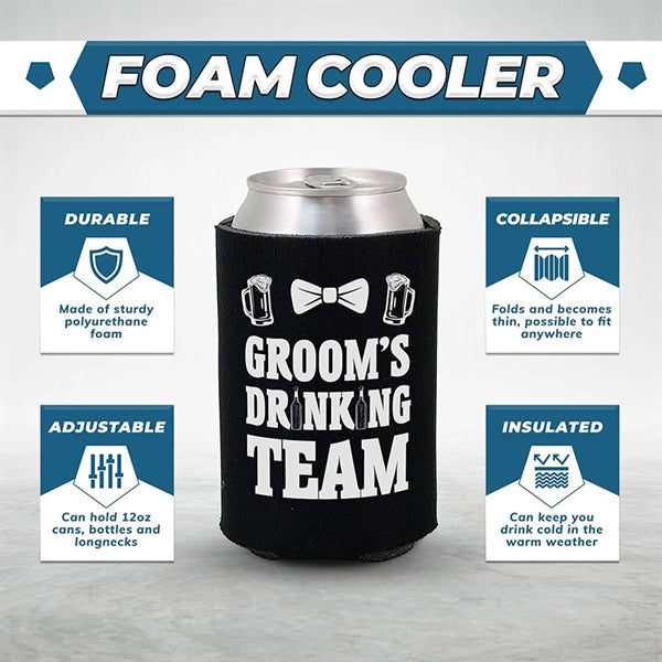 12OZ Sillkscreen Neoprene Beer Can Coolers Sleeves