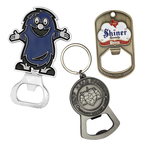 Die Cast Bottle Openers, 2.5"