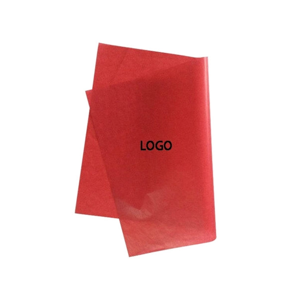 Food grade custom logo printed wax grease proof paper