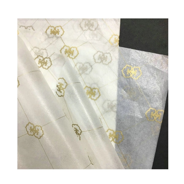 Food grade custom logo printed wax grease proof paper