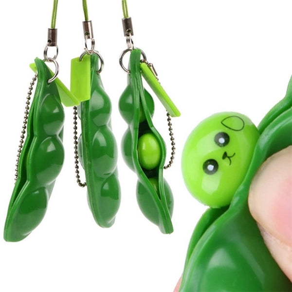 Soybean Stress Relieving Keychain