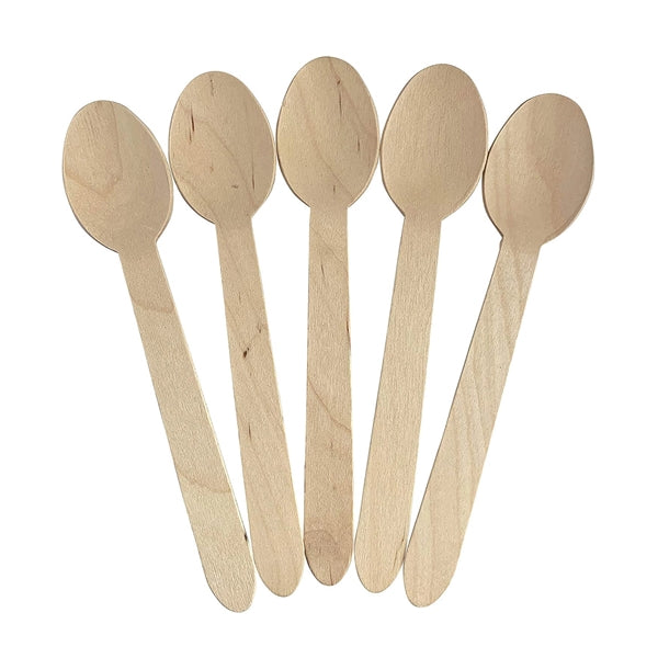 Disposable Wood Cutlery Spoons