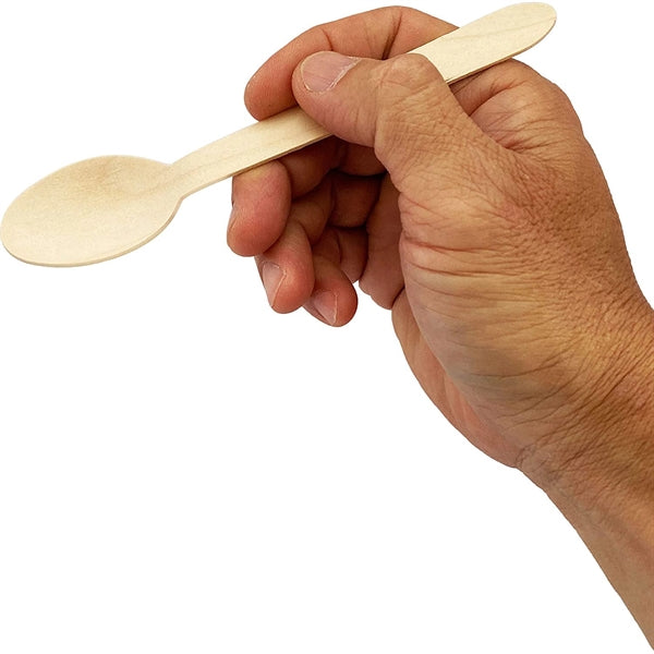 Disposable Wood Cutlery Spoons