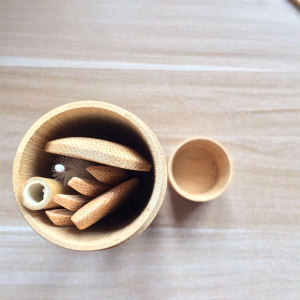 Bamboo Eco Friendly Knife and Fork Travel Set