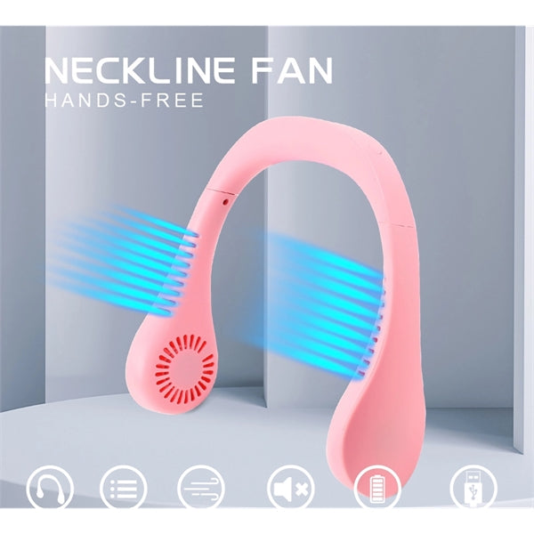 USB Neck Fan, Hands Free Bladeless Fan
