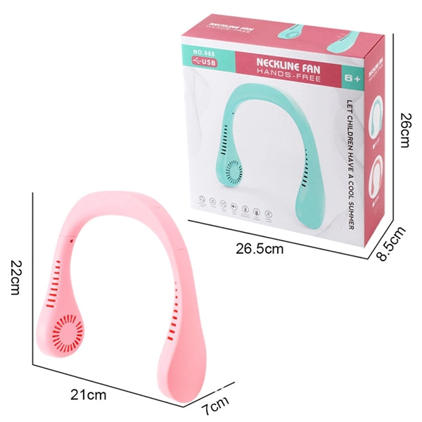 USB Neck Fan, Hands Free Bladeless Fan