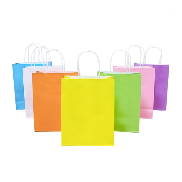 Kraft Paper Yellow Shopping Bag