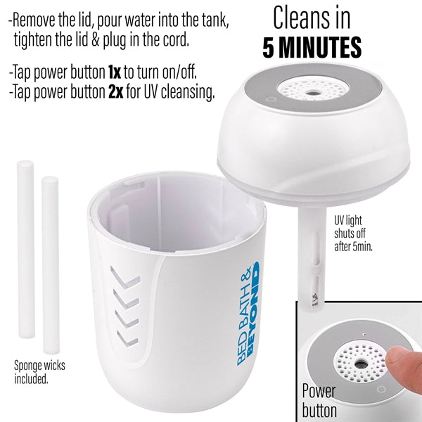 Self-Cleaning UV-C Humidifier