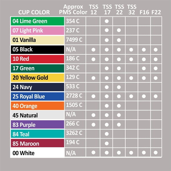 16 oz. Smooth Colored Stadium Cup