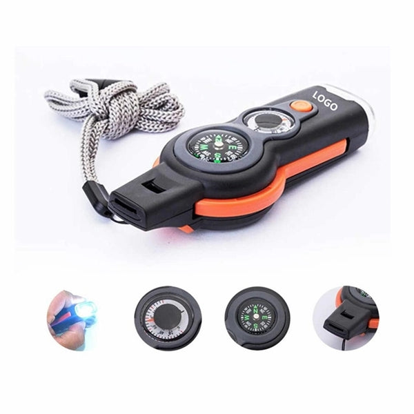 7 in 1 Outdoor Emergency Survival Whistle